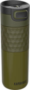 Kambukka Etna Grip - Thermosbeker 500 ml - Lekvrij - Dubbelwandig RVS - Khaki