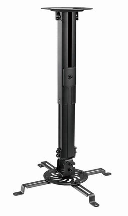 Gembird CM-B-01 - Plafondbeugel voor projector - Full-motion met hoogteverstelling en draai- en kantelfunctie - Zwart