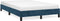 vidaXL - Bedframe - Fluweel - 120x190 cm - Donkerblauw