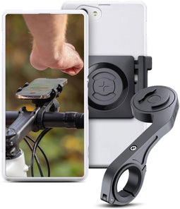 SP Connect Roadbike Bundle - Telefoonhouder Fiets met Universele Klem - Geschikt voor 5.8-8.5 cm telefoons - Zwart