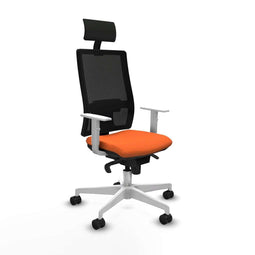 Bureaustoel met hoofdsteun Piqueras y Crespo 4B026N1 Oranje