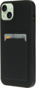 Mobiparts iPhone 15 Plus - TPU Case met Kaarthouder - Shockproof - Zwart