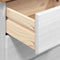 vidaXL - Lade - 'ASKIM'Wit - 91x40x95,5 - cm - Massief - Grenenhout