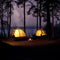 SoBuy OGS32-II-L-GR - Opblaasbare Camping Tent - 2 Persoons - Legergroen 193x145cm