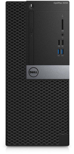 DELL OptiPlex 5050 - Mini Tower - Intel Core i5-7500 4 GB 500 GB HDD Windows 10 Pro - Zwart