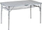 Bo-Camp - Tafel - Koffermodel - 120x60 cm - Verstelbare poten - Aluminium