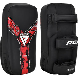 RDX ARM PAD AURA PLUS F17 - Arm Pad - Schokdemping en secure handgrip - Zwart Rood