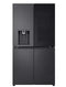 LG CraftIce InstaView GMG96CRAFT - Amerikaanse stijl koel-vriescombinatie - Craft Ice - Essence Black Steel