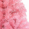 vidaXL Kunstkerstboom - 210 cm - PVC - Roze