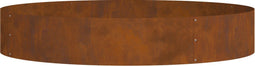 vidaXL - Tuinbak - 120x120x20 - cm - Cortenstaal