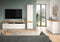 Furnilux Sugar - Dressoir - Tijdloos design - Wit eiken melamine - 37x125x80cm