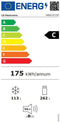 LG GBBSJ2CCEP - Koel-vriescombinatie - 375 L - Smart Inverter Compressor - Metallic zwart