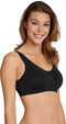 Schiesser Seamless Light - Dames Beha - Zachte cups naadloos - Zwart