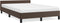 vidaXL - Bedframe - met - hoofdeinde - zonder - matras - 120x200 - cm - bruin