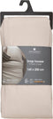Atmosphera Hoeslaken katoen 160x200cm - Linnenbeige