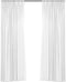 Larson - Luxe ondergordijnen - 300 cm x 250 cm - Wit
