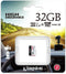 Kingston High Endurance - microSD 32 GB - Klasse 10 UHS-I - Waterdicht IPX7
