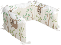 Wiegbeschermer HappyFriday Moshi Moshi Happy sloth Multicolour 210 x 40 cm