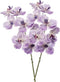 Emerald Kunstbloem Orchidee Vanda - 77 cm - paars/lila - losse tak - kunst zijdebloem