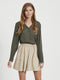 VILA VILUCY LS SHIRT - Doorknoop blouse - Losvallend - XL