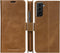 Dbramante1928 Galaxy S21 - Flip cover - Magneetsluiting en pasjesvakjes - Cognac
