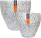 Capi Europe bloempotten wit 39 cm set van 2