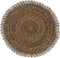 Placemat rond set van 6 - ø30 - Naturel - Zeegras/schelp