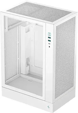 DeepCool CH170 PLUS - Micro-ATX Behuizing - Gehard Glas - Wit