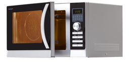 Sharp R843INW - Combi-magnetron - 25L - Grillfunctie - Wit