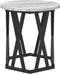 vidaXL - Nesting - Bijzettafels - 2 - stuks - Grijs - Sonoma - Hout