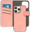 iMoshion Hoesje Geschikt voor iPhone 15 Pro Max Hoesje Met Pasjeshouder - iMoshion Uitneembare 2-in-1 Luxe Bookcase - Roze