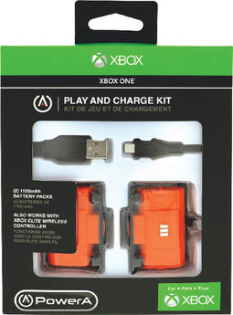 Power A - XBONE - Play & Charge Kit - 2 Batterijen (2 stuks)