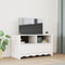 vidaXL - TV - Meubel - 'DRAMMEN'Wit - 99x43x55 - cm - Massief - Hout - Grenen