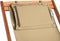 Casaria Ligstoel - Opvouwbaar tot 160kg - Beige