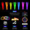 Partizzle - Glow in the Dark Sticks - 300 stuks - Extra Dik - 8 tot 12 uur glow plezier - 7 Kleuren (300 stuks)