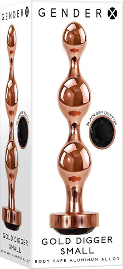 Evolved - Gold Digger Buttplug - Small