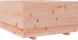 vidaXL - Plantenbak - 90x90x49,5 - cm - massief - douglashout