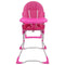 vidaXL - Kinderstoel - hoog - roze - en - wit