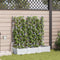 vidaXL - Tuinplantenbakken - met - Water - Irrigatiesysteem - - - 3 - Stuks - - - Wit