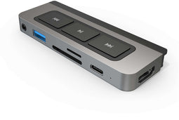 Hyper HD449 - USB-C Hub - 6 poorten 5000 Mbit/s 4K Ultra HD 60 Hz - Zilver