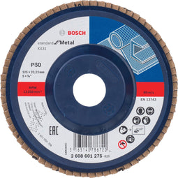 1 LAMELSCHIJF 125 STANDARD METAL 60