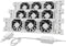 Heatfan 3 - Radiator Ventilator met Sensor - 3 Stuks - Universele Maat - Convector Ventilator Zonder Geluid - Wit