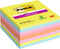 Post-it® Super Sticky Notes, 654-8SS-RBW-EU, 76 mm x 76 mm, 8 blokken