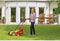 WOLF-Garten VS 302 E - Elektrische verticuteermachine - 30 cm werkbreedte - 1200 W motor - 35 liter opvangbak