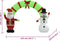 vidaXL - Kerstboog - opblaasbaar - met - LED's - 270 - cm