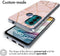 iMoshion Hoesje Geschikt voor Motorola Moto G60 Hoesje Siliconen - iMoshion Design hoesje - Roze / Pink Graphic
