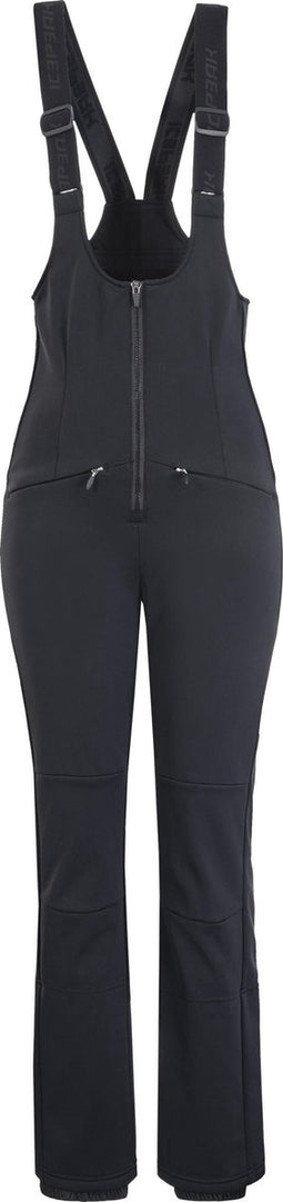 Icepeak Exira - Dames Wintersportbroek - Slim-fit met bretels - Black - Maat 34