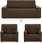 Sofa hoes set Eysa ULISES Bruin 3 Onderdelen
