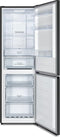 Hisense RB390N4BFC - Koel-vriescombinatie - 304L Total No-Frost - Zwart staal