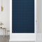 vidaXL - Wandpanelen - 12 - st - 2,16 - m² - 60x30 - cm - fluweel - blauw